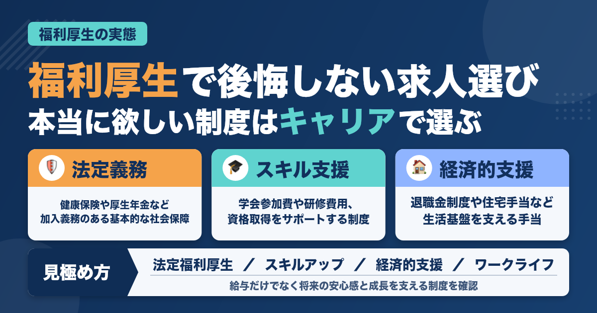 歯科医師が気になる福利厚生の実態｜後悔しない求人選びのポイント
