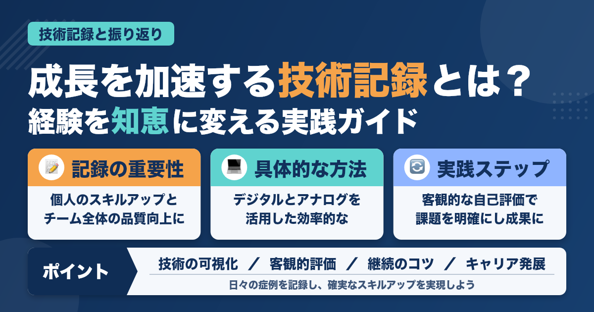 歯科技工士が技術を記録し振り返る習慣：成長を加速させる実践ガイド